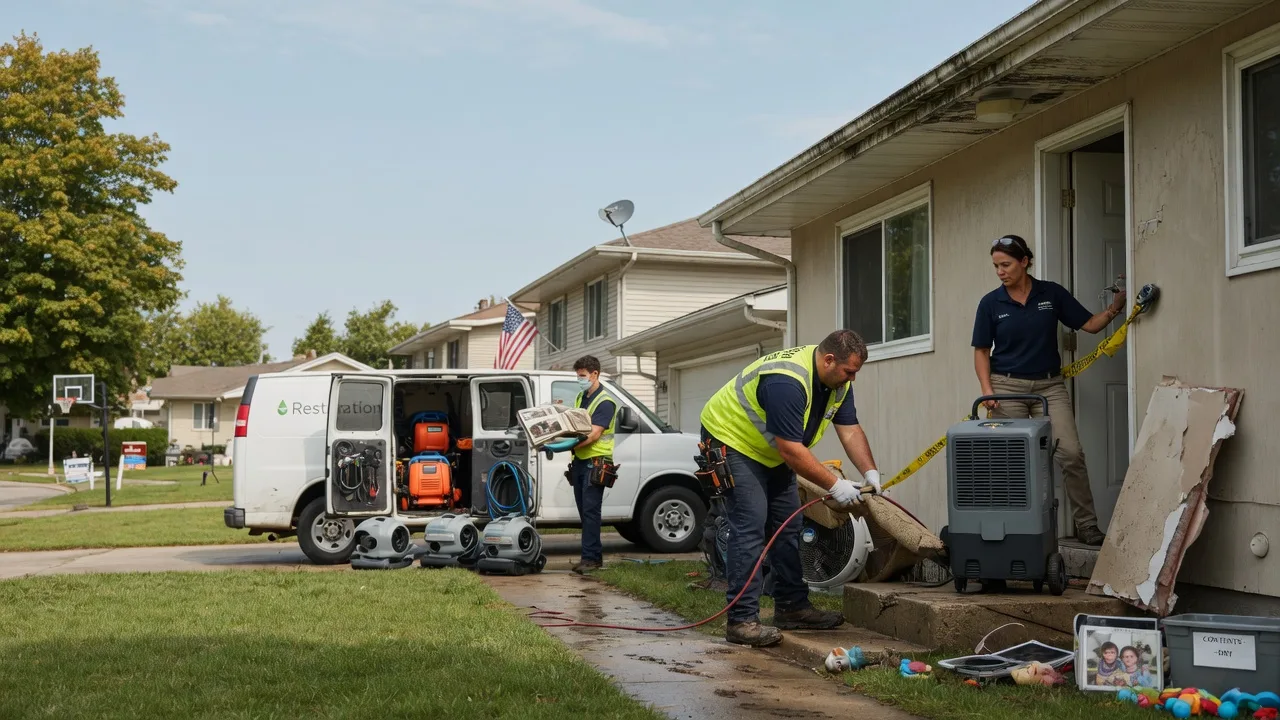 Water Damage Restoration in Portland, PA near me